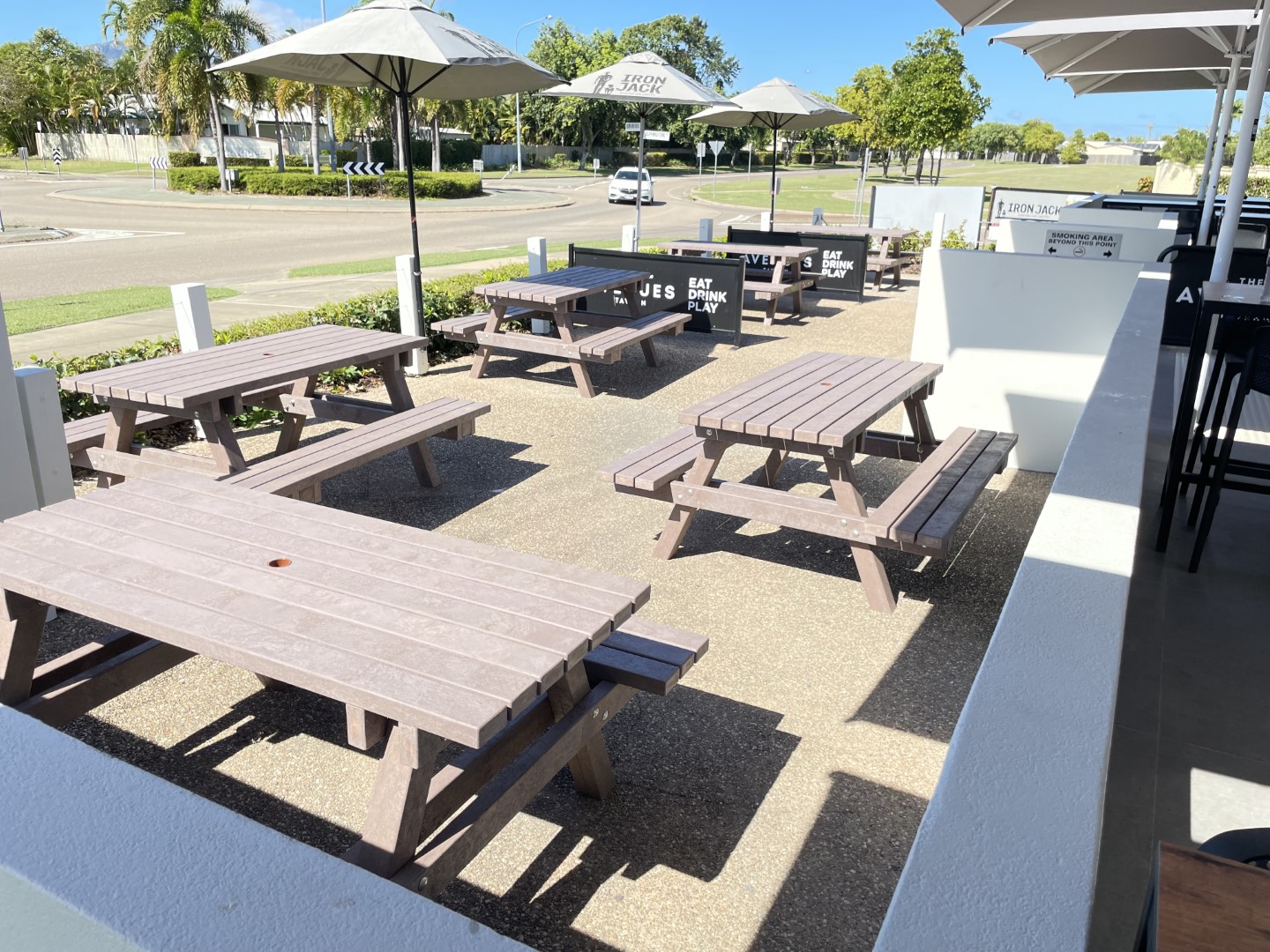 Centenary Hotel & Avenues Tavern Townsville Park Furniture Australia