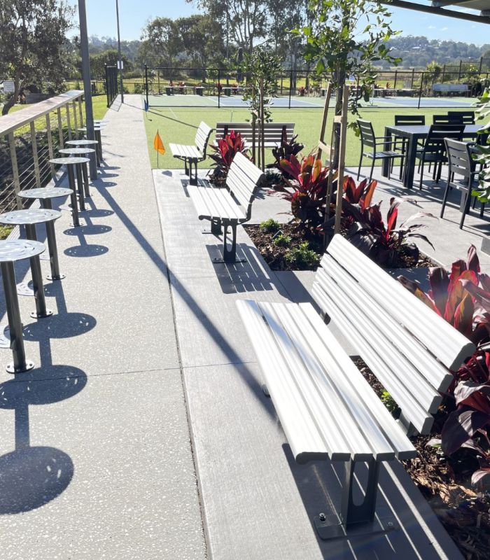 Aluminium outdoor furniture, Aluminium park furniture, Aluminium street furniture