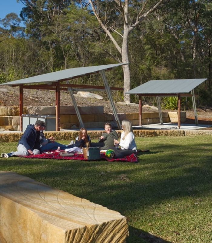 somersby falls picnic area - custom park furniture, custom picnic tables, outdoor settings
