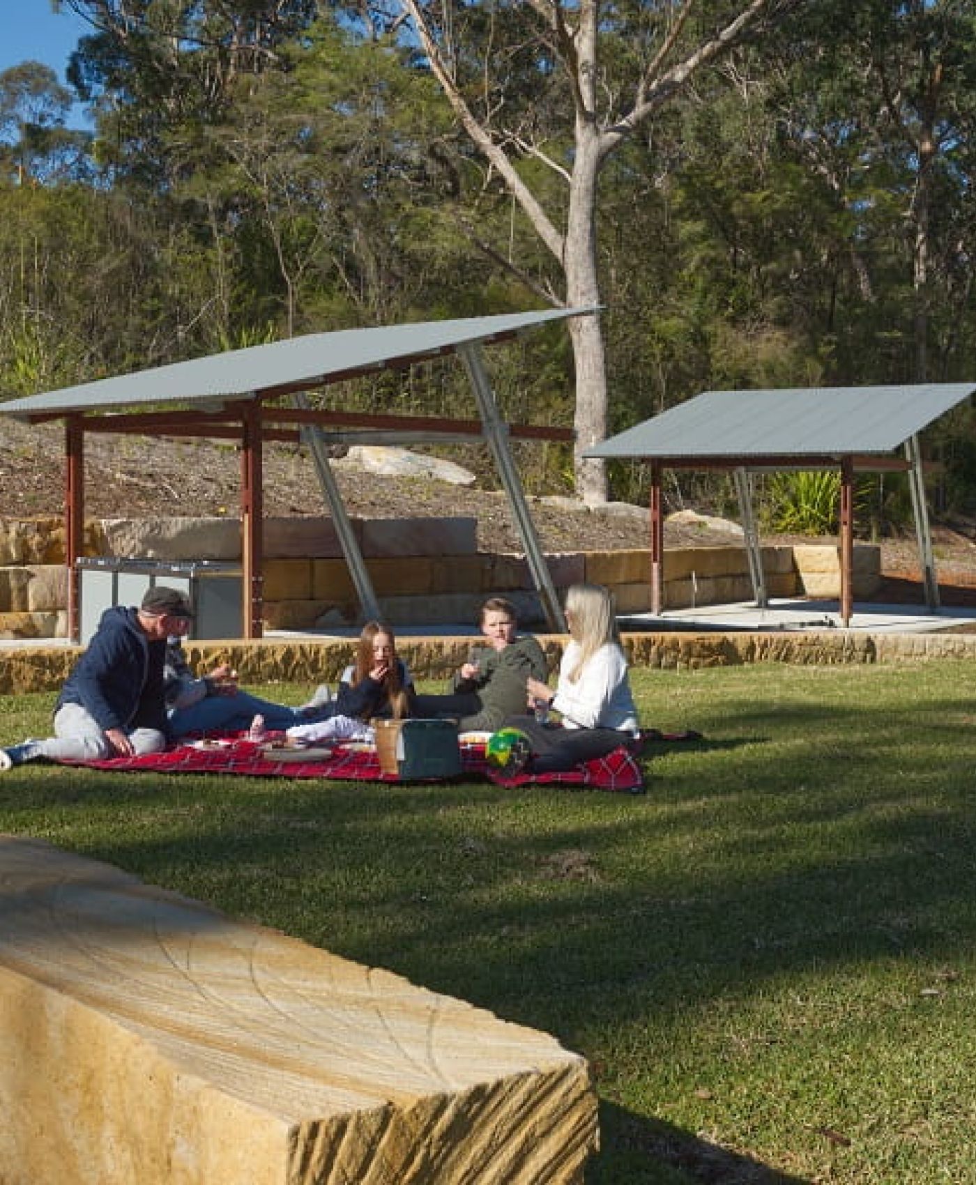 somersby falls picnic area - custom park furniture, custom picnic tables, outdoor settings