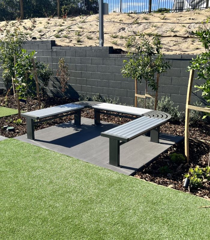 Aluminium outdoor furniture, Aluminium park furniture, Aluminium street furniture