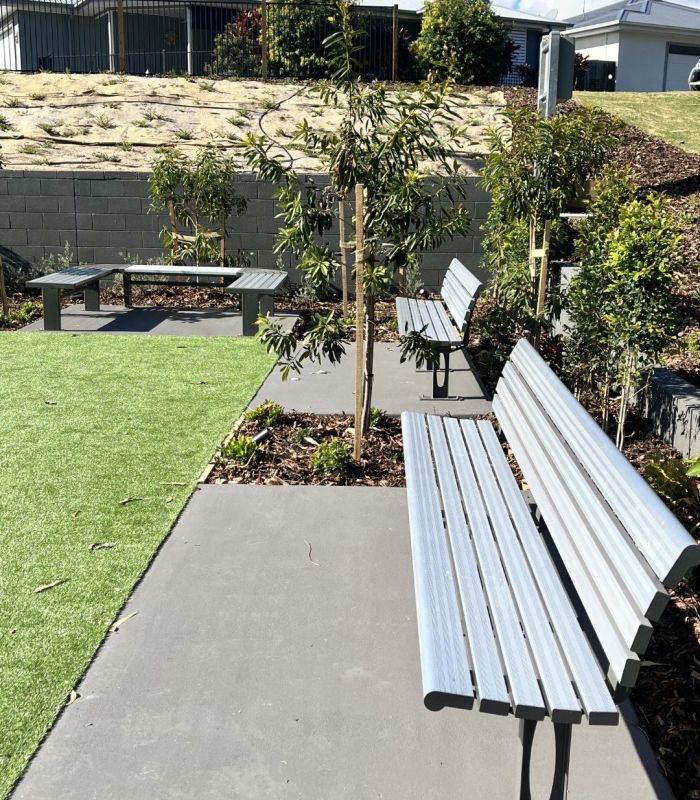 Aluminium outdoor furniture, Aluminium park furniture, Aluminium street furniture
